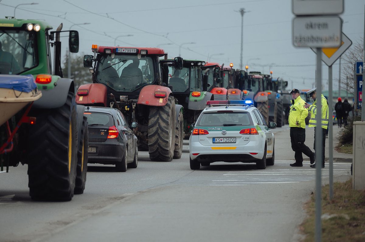 Farmers' protest in Slovakia