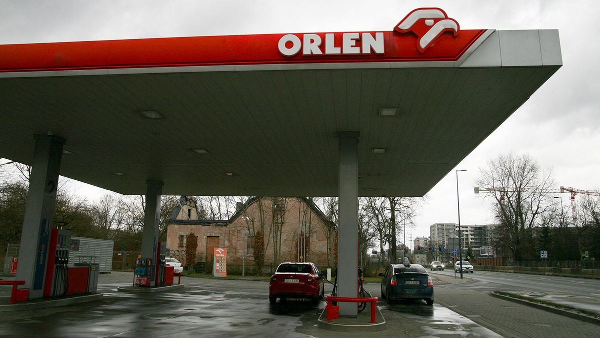 Orlen Logo In Krakow