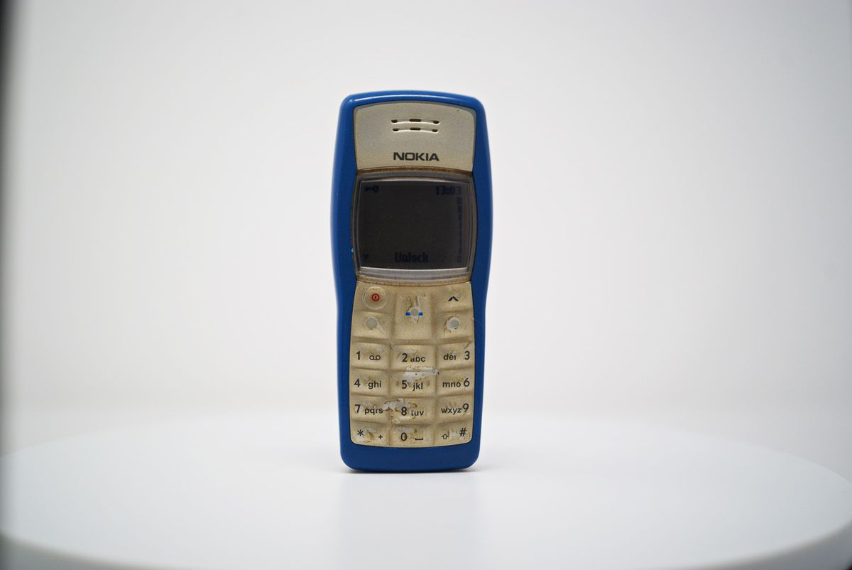 Old,Used,,Retro,Mobile,Phone,Cellular,Nokia,3310,,1100,On