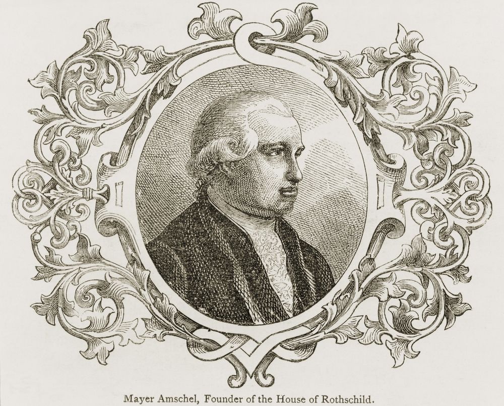 Meyer,Amschel,Rothschild,(1744-1812),,Founder,Of,The,International,Banking,Family.