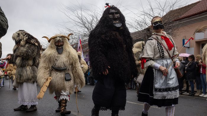 busójárás,mohács,sokác,2024,február,mti