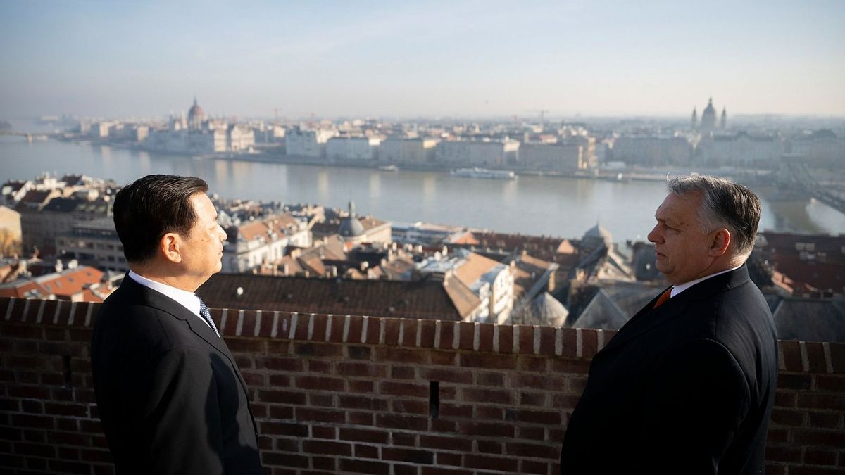 A kínai közbiztonsági miniszterrel tárgyalt Orbán Viktor