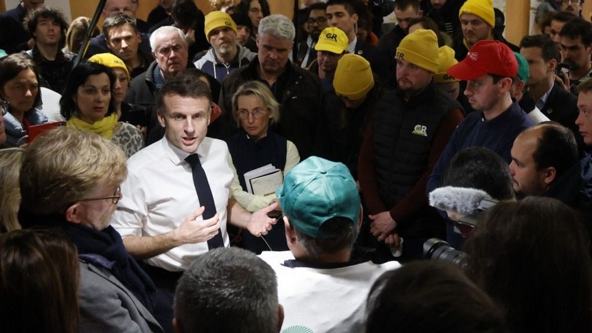 Útját állták az olcsó import miatt dühös gazdák Macronnak – videó