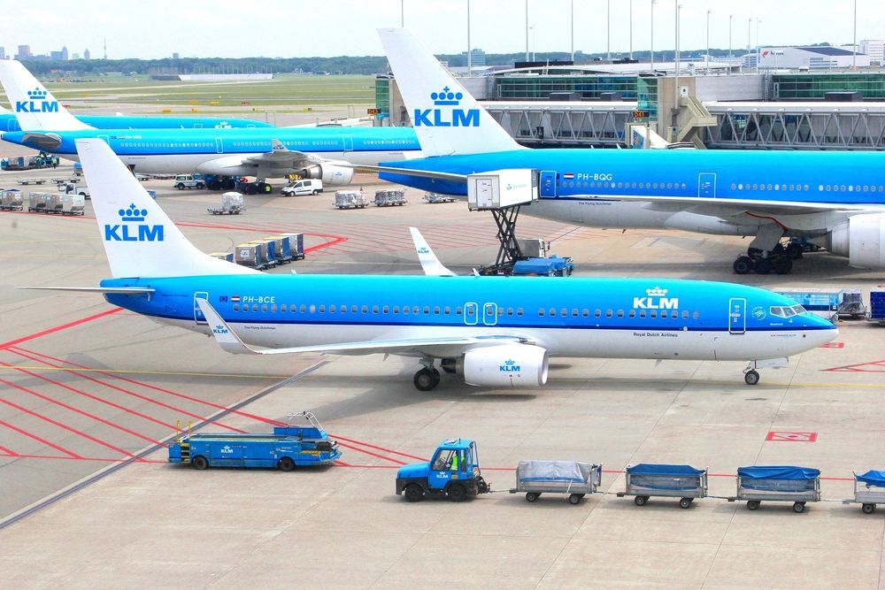 Amsterdam,Schiphol,Airport,,Netherlands,-,May,23,,2020.,Planes,Of