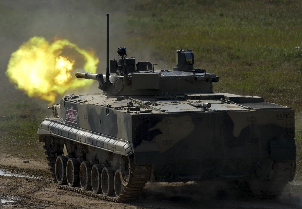 International Military-Technical Forum "Army 2022" in Moscow
orosz-ukrán háború BMP-3 tank harckocsi fegyver