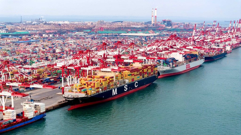 Qingdao Port Trade