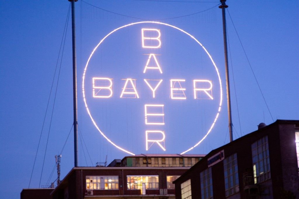 Bayer AG In Leverkusen During Sunset