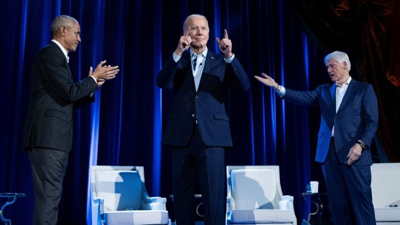 President Joe Biden, ex-presidents Barack Obama, Bill Clinton hold election fundraiser