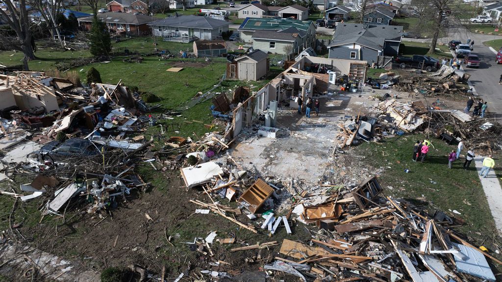Tornadoes Rip Through Midwest, Leaving Damage And Deaths In Ohio And Indiana