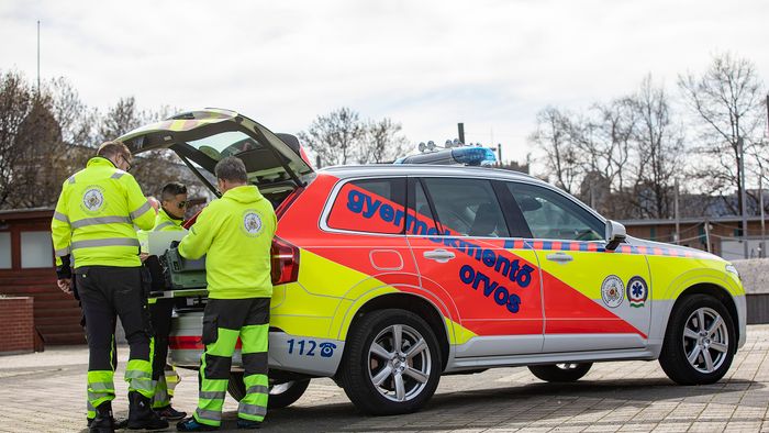 gyermekmentő, kocsi, mentő, egészségügy, 
Fotó: Vémi Zoltán / Világgazdaság