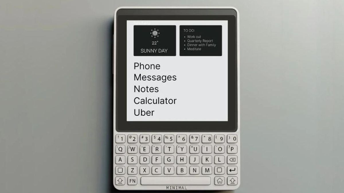 A Minimal Phone visszahozná a billentyűzetet az okostelefonokra