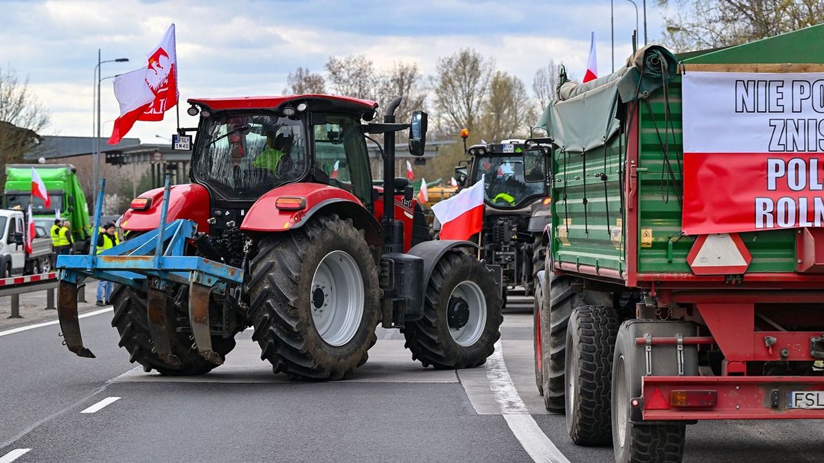 Az egész országot megbénítják szerdán a lengyel gazdák - térképen a több száz helyszín