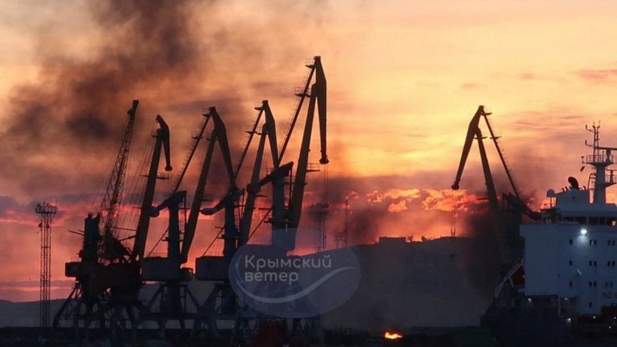 Moszkva szerint az ukránok 38 drónnal támadták a Krím-félszigetet az éjjel