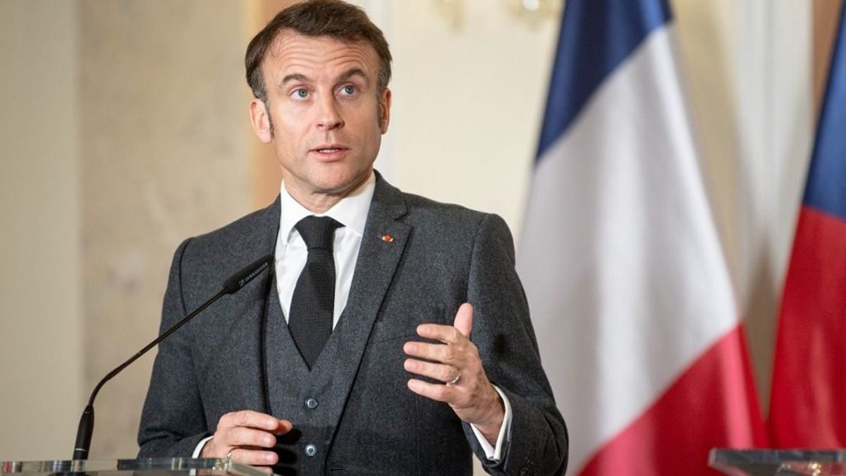 Macron szerint mindenki gyáva, aki nem mer katonákat küldeni Ukrajnába