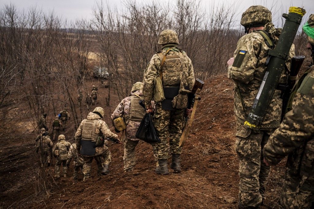 Military training of Ukrainian army continues in Donetsk Oblast