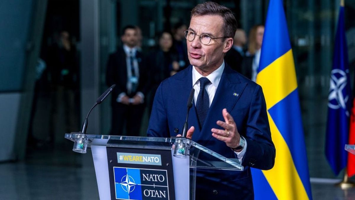 Ulf Kristersson: Svédország osztozik a szövetségesek terheiben, a felelősségben és a kockázatokban