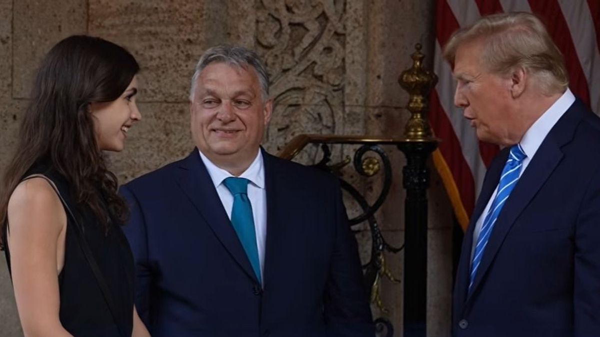 Kiderült, miért kísérte el Orbán Viktort a lánya Donald Trumphoz