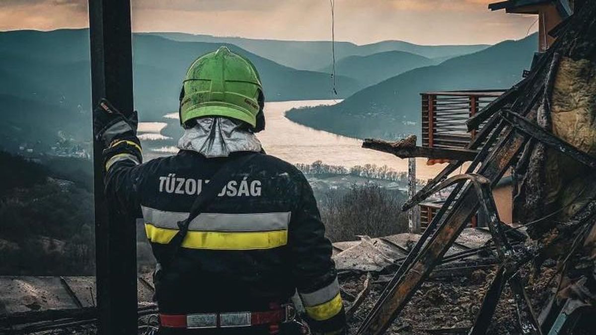 „Borzasztó órákon vagyunk túl” – megrázó fotókat tett közzé a leégett Hotel Silvanus