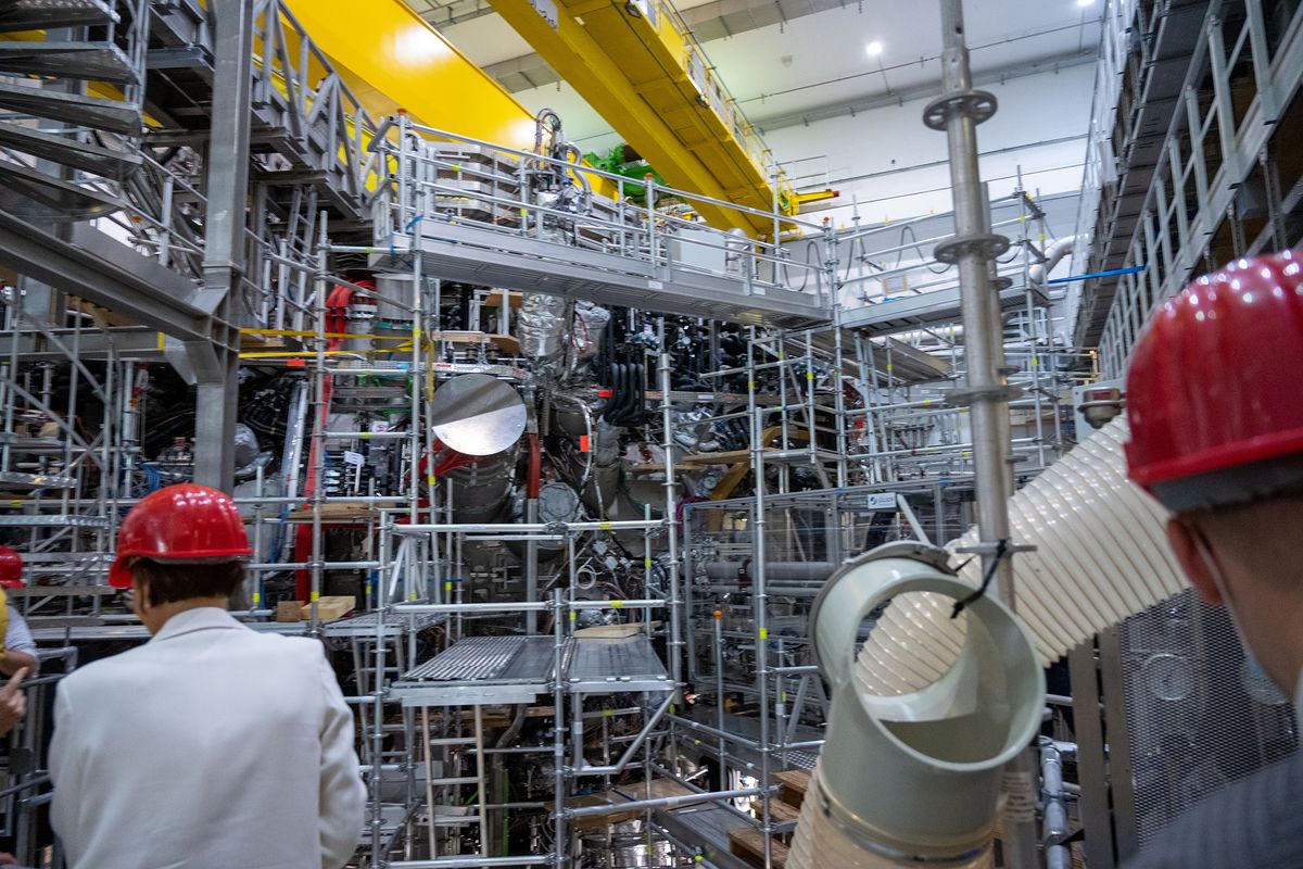 Wendelstein 7-X fusion plant