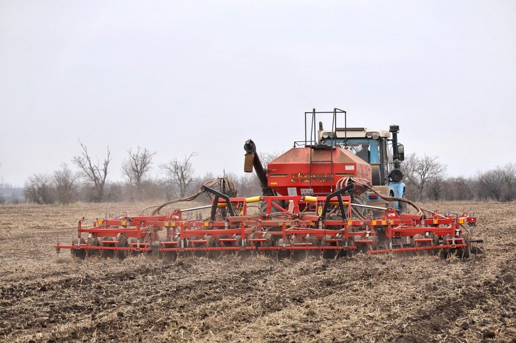Sowing in Odesa region