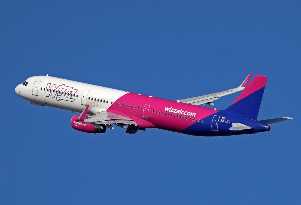 Aircraft Taking Off Wizz