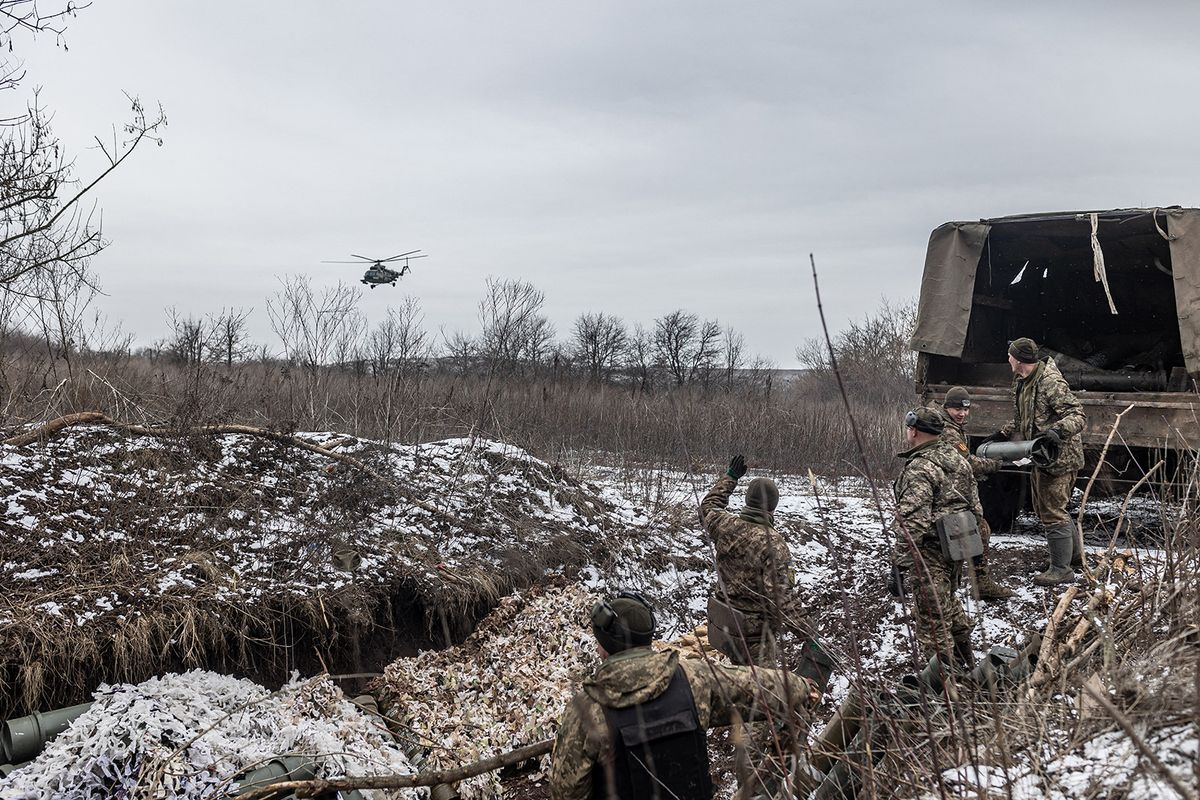 Military mobility of Ukrainian soldiers in the direction of Bakhmut