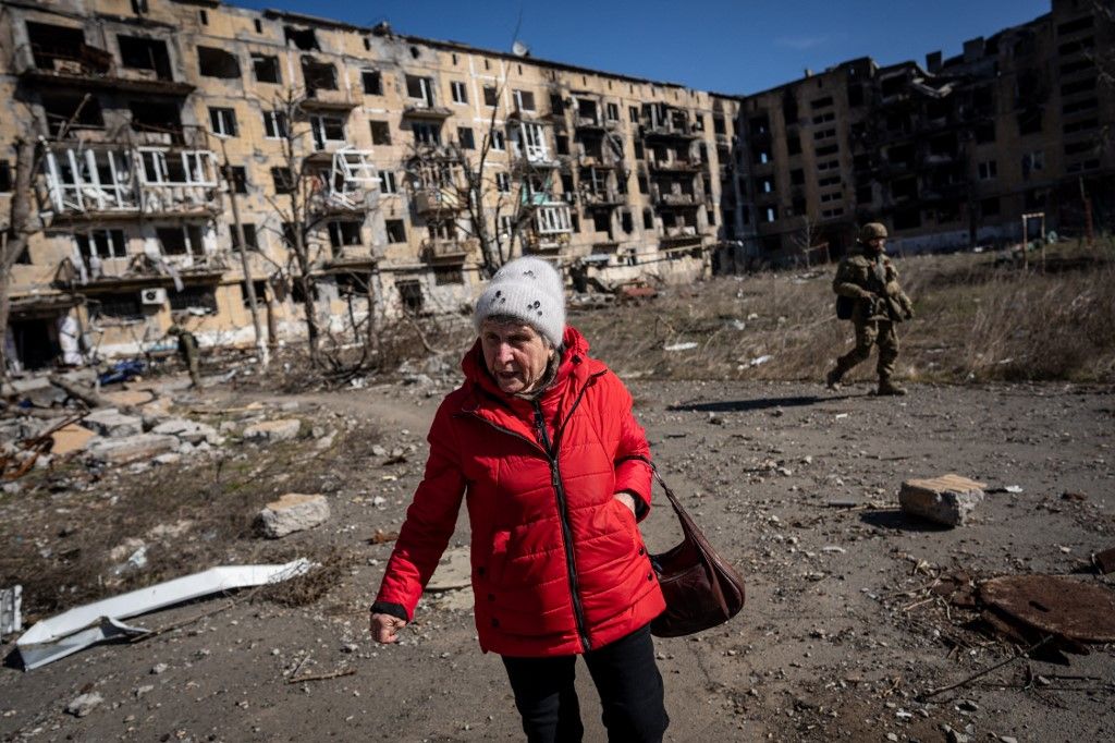 Traces of Russia-Ukraine war: Destruction in Ukraine's Vuhledar