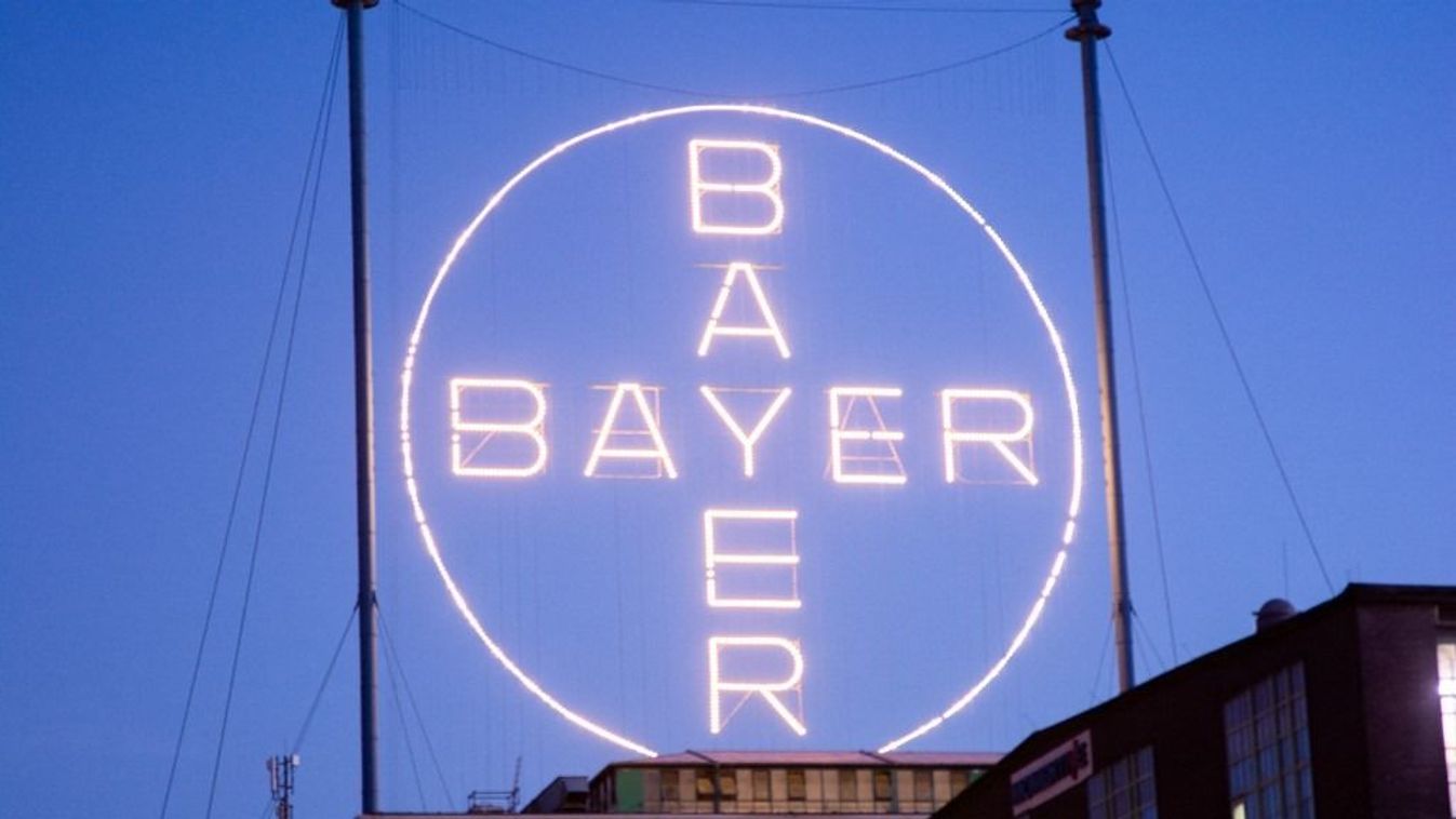 Bayer AG In Leverkusen During Sunset