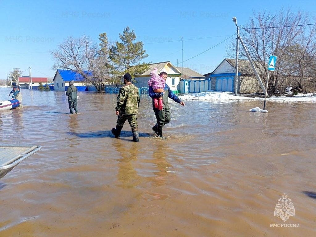 Dam bursts in Orsk, Russia