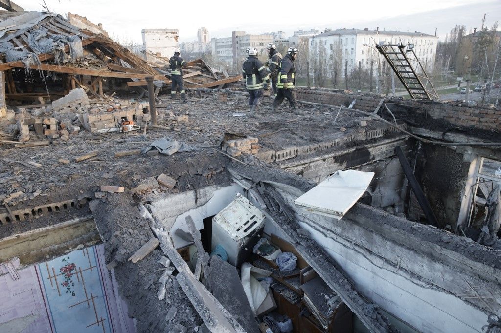 Russian drone attacks on Kharkiv kill 4, injure 10, says Ukrainian news agency