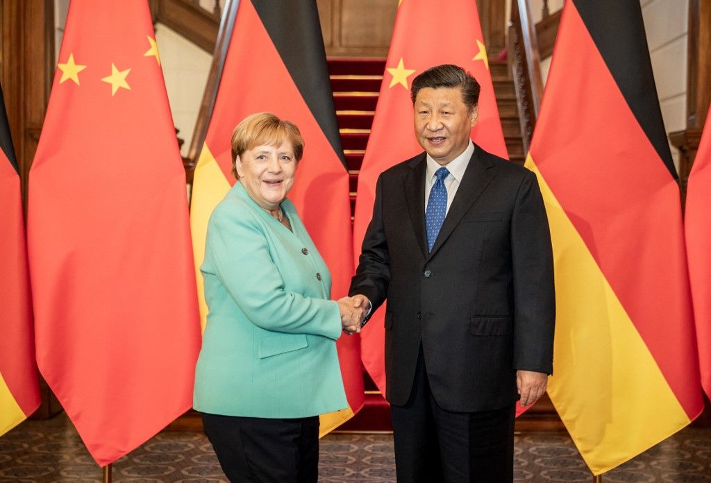 Chancellor Merkel in China