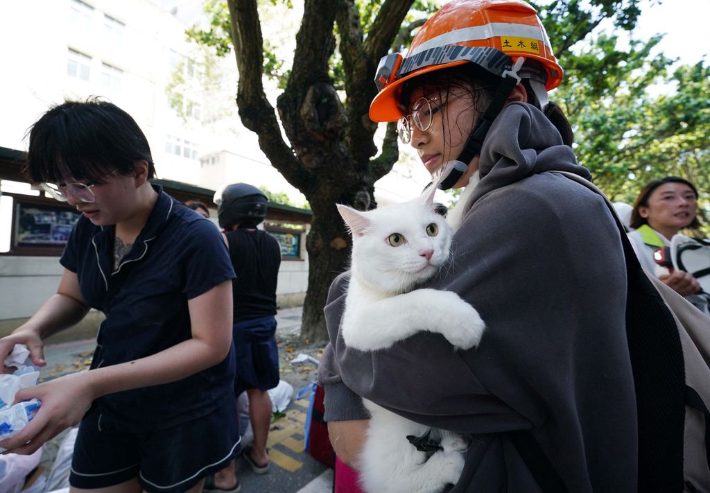 Taiwan's strongest earthquake in 25 years