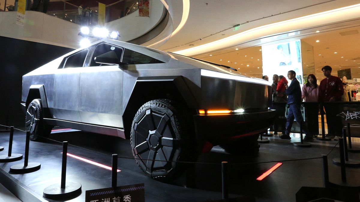 Tesla unveils Cybertruck in Guiyang