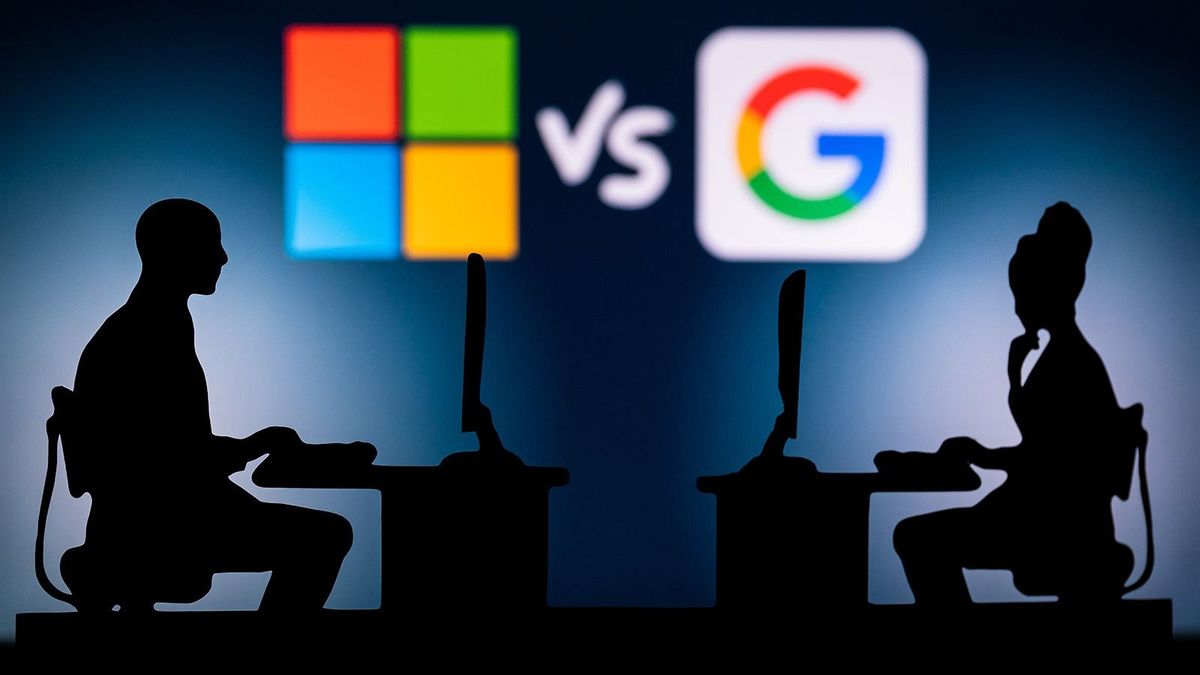 Hadat üzent a Google-nek a Microsoft