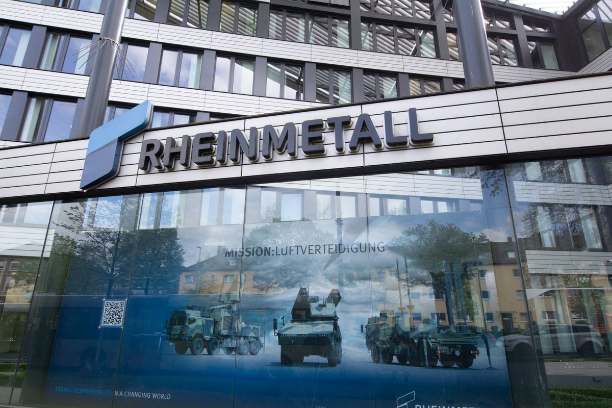 Rheinmetall AG In Duesseldorf As European Defense Stocks Sink