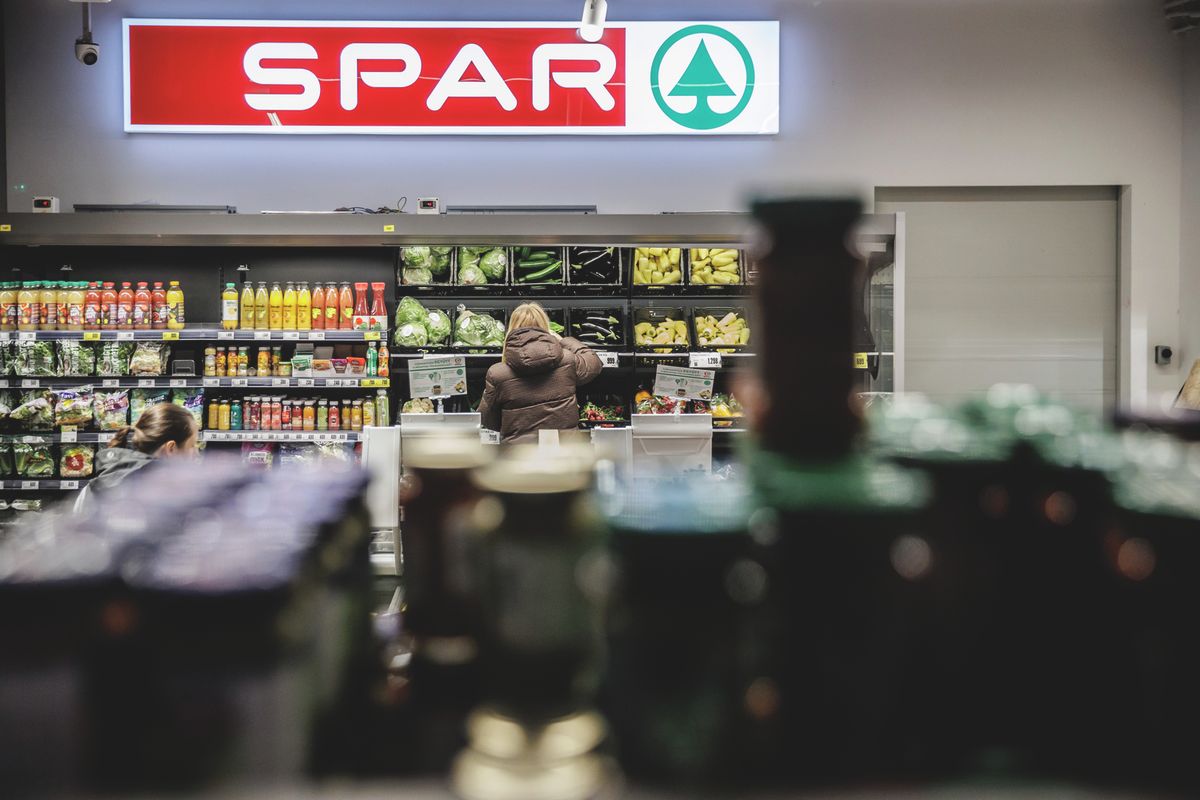 SPAR élelmiszerbolt illusztrációk.2024.03.26 BudapestFotó: Csudai Sándor