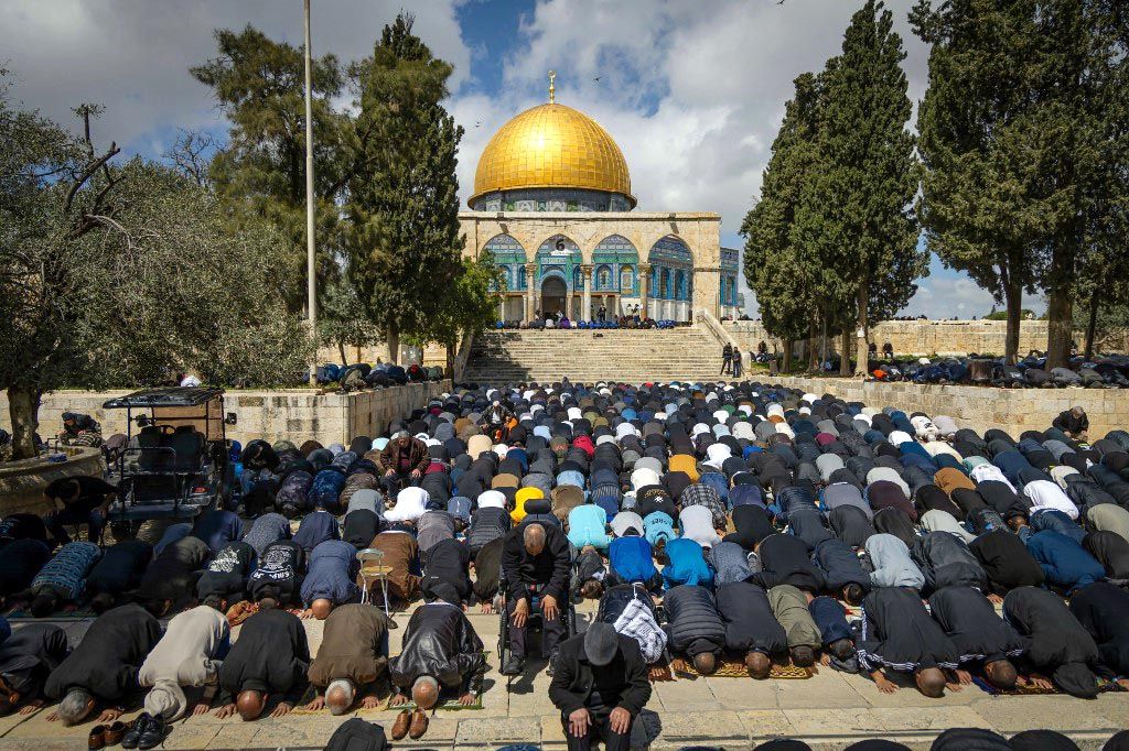 Friday Prayer in Al-Aqsa