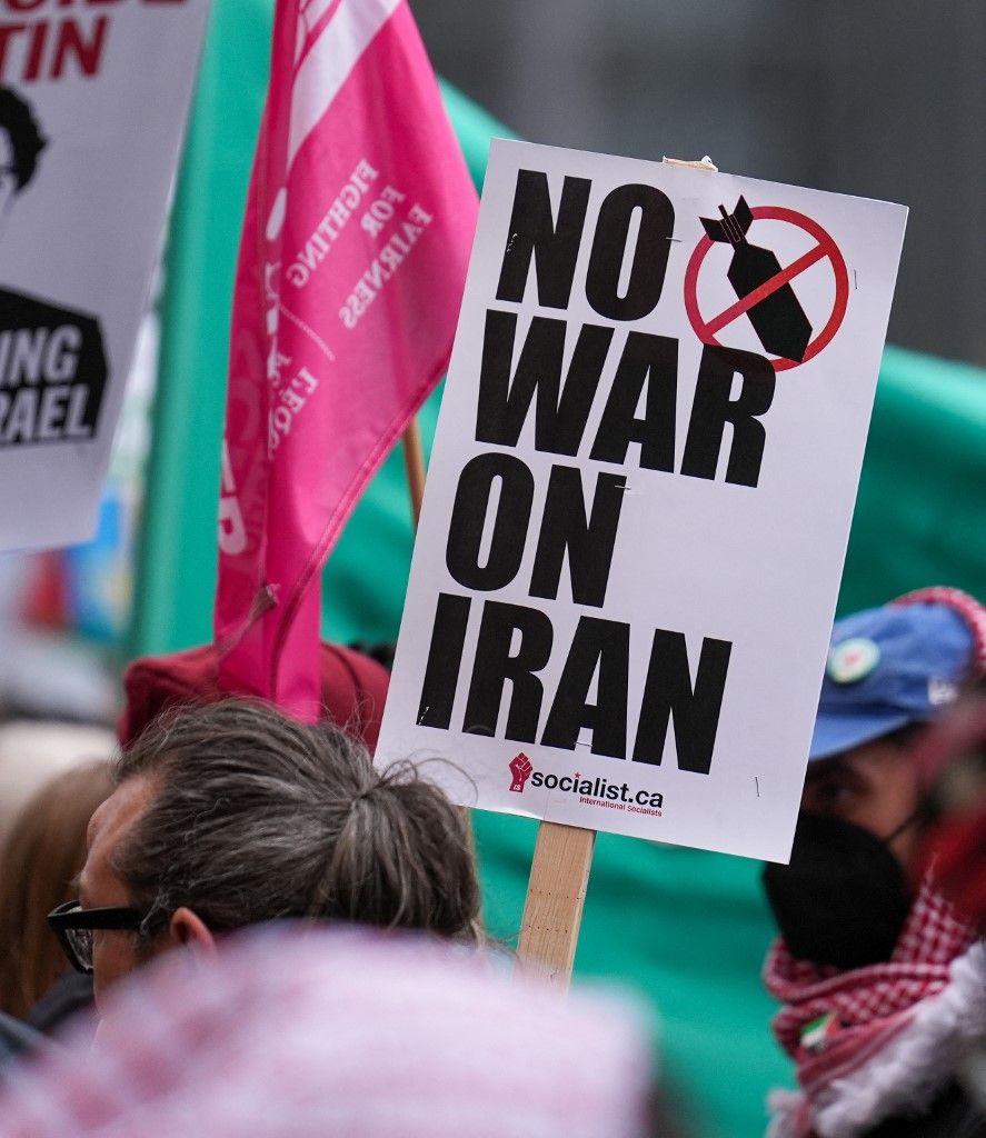 Pro-Palestinian demonstration in Toronto
Irán, izraeli háború