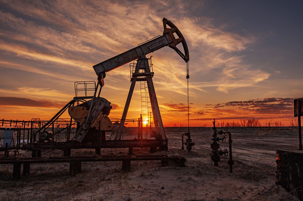 Oil,Pump,Rig.,Oil,And,Gas,Production.,Oilfield,Site.,Pump, olaj,