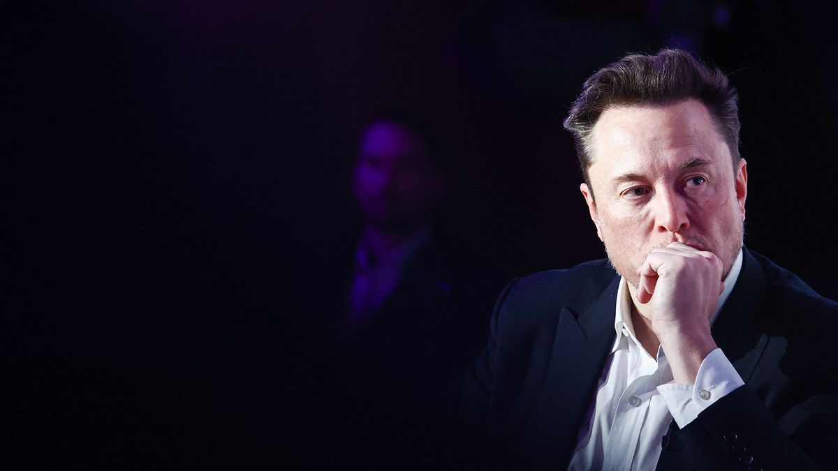 Elon Musk In Krakow tesla