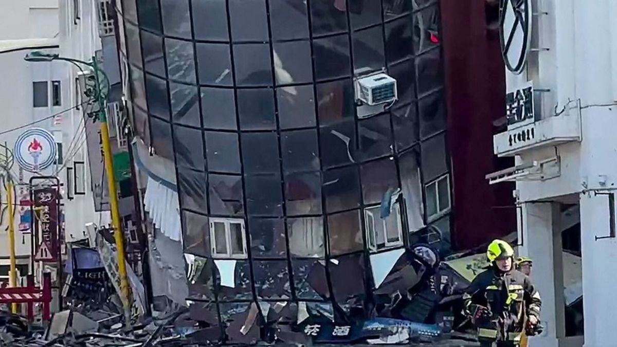 Brutális felvételek a tajvani földrengésről – videó