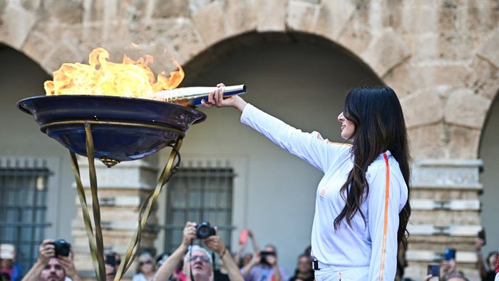 Torch Relay For The Paris 2024 Olympic Games