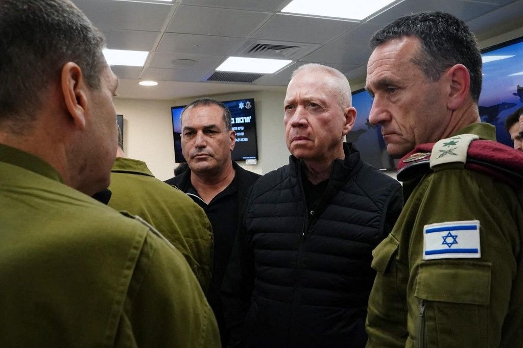 Israeli war cabinet meeting in Tel Aviv