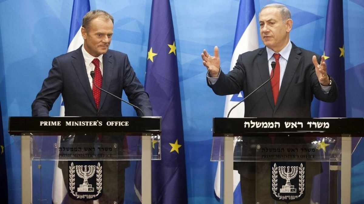 Kemény szóváltásokra került sor Izrael és Lengyelország között