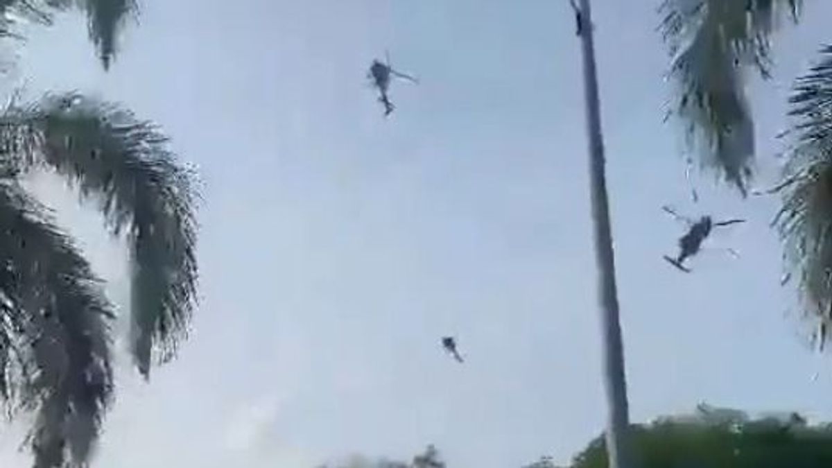 Két katonai helikopter ütközött gyakorlatozás közben, tízen meghaltak – videó