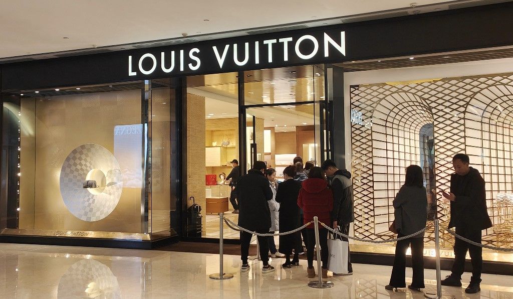 LVMH Louis Vuitton Store in Shanghai