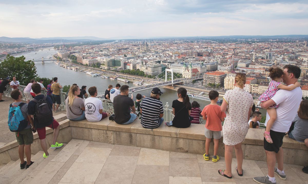 Budapest turizmus, turisták. foto: Vémi Zoltán