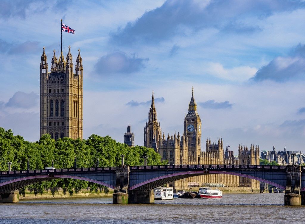 View over the River Thames towards the Palace of Westminster, London, England, United Kingdom, Europe (Photo by Karol Kozlowski / Robert Harding RF / robertharding via AFP)
