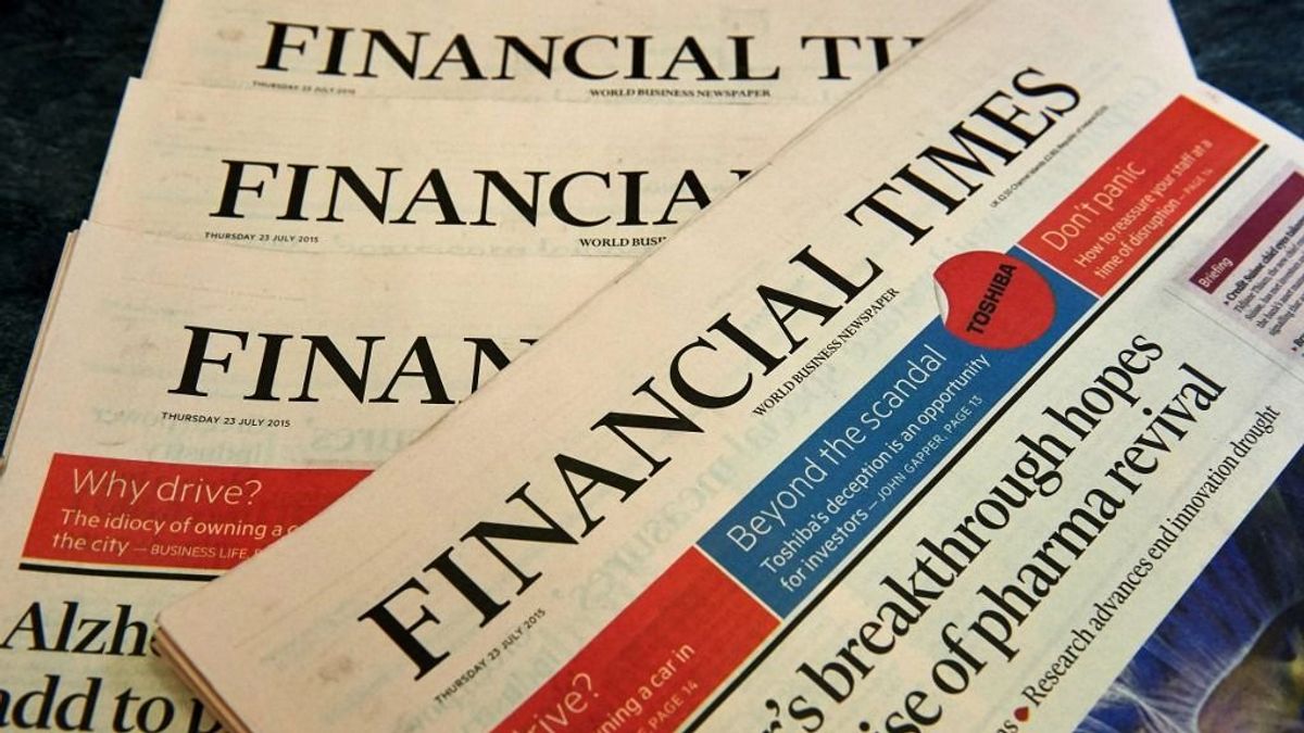 A Financial Times leszerződött a ChatGPT-vel