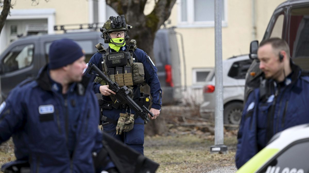 Meghalt egy iskolás a finnországi lövöldözésben – fotók